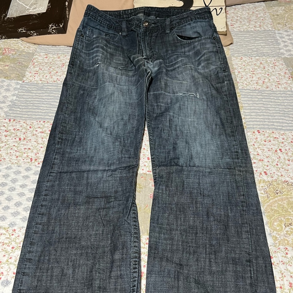 Buffalo David Bitton Slim Straight Jeans 34